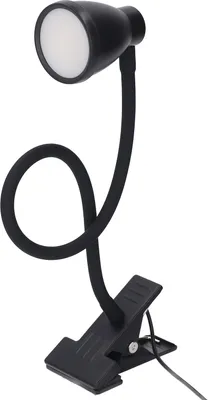 Image de Lampe de bureau à pince 5W 24LEDs 10 Luminosité ajustable 3 Température de couleur Alimentée par USB Lampe de bureau à pince flexible pour chambre à coucher Bureau