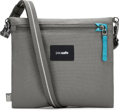 Produktbild von pacsafe Umhängetasche Pacsafe Go Crossbody Pouch Stone taupe