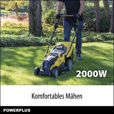 Image de Tondeuse électrique pour l'entretien efficace de votre pelouse