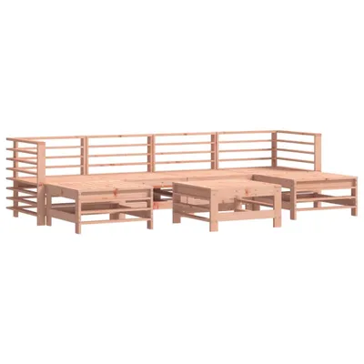 Produktbild von vidaXL 7-tlg. Garten-Lounge-Set Massivholz Douglasie