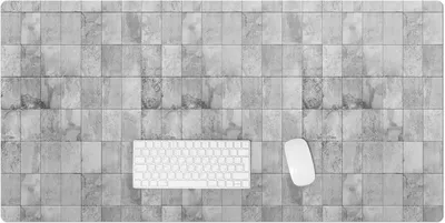 Produktbild von Steinmosaik – Schreibtischunterlage – Rutschfeste Tischunterlage – Schreibtischmatte für Büro & Zuhause – Schreibunterlage – Mauspad – Tischmatte – 120 x 60 cm