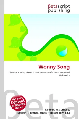 Produktbild von Wonny Song