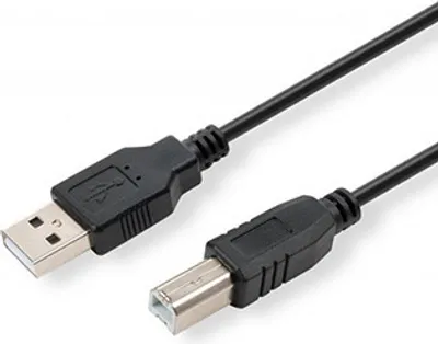 Obrázok produktu pre Logo Kábel USB (2.0), USB A M - USB B (M), 1,8 m
