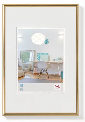 Walther Design New Lifestyle Bilderrahmen Gold 15x20