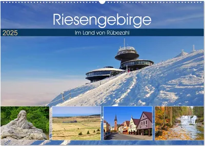 Produktbild von Riesengebirge - Im Land von Rübezahl (Wandkalender 2025 DIN A2 quer), CALVENDO Monatskalender