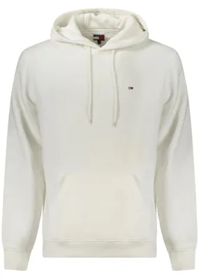 Produktbild von Herren Kapuzenpullover weiß - Nachhaltig, Stickerei, Tasche