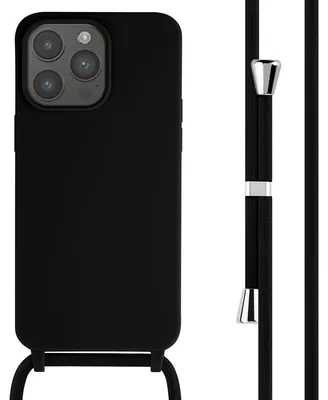 Imagen del producto de Funda de Silicona con Cuerda para Apple iPhone 15 Pro Max -