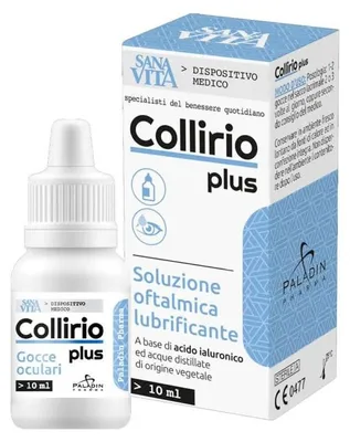 Image de Gocce Oculari Sanavita Collirio Plus 10 Ml