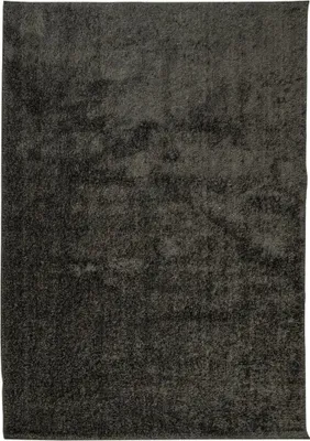 Produktbild von vidaXL Teppich ISTAN Hochflor Glänzend Anthrazit 140x200 cm