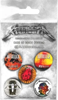 Produktbild von Metallica Albums 1996-2016 Anstecker