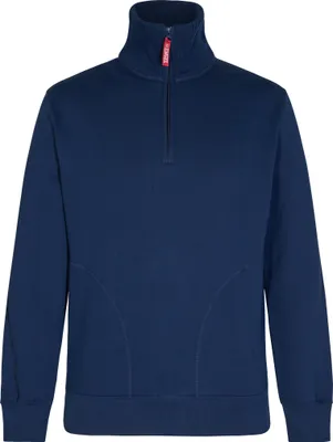 Image de Sweat-shirt classique à col montant F. Engel, Blue Ink, taille M