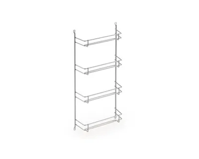 Obrázek produktu pro Naber stojan na koření stříbrný 1, 4 x 3 plechovky, stříbrný