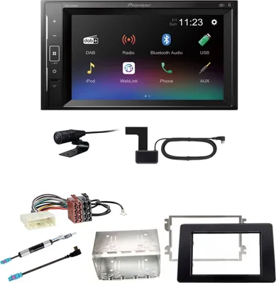 Produktbild von Pioneer DMH-A240DAB Bluetooth MP3 DAB+ DAB+ Einbauset für Opel Movano ab 2019