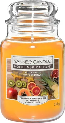 Produktbild von Yankee Candle Exotic Fruits exotische Früchte Duftkerze im Glas 538g