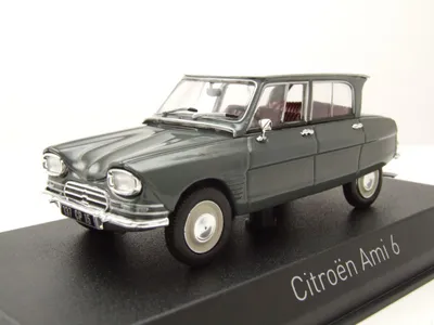 Produktbild von Citroen Ami 6 1967 dunkelgrau Modellauto 1:43 Norev