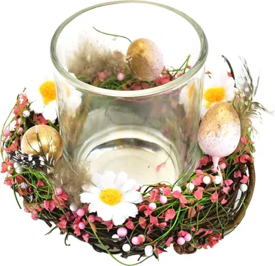 Immagine prodotto di Candela con  decorativa arancione Ø12 cm