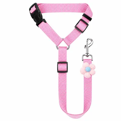Produktbild von Verstellbare Reise-Sicherheitsleine für Hunde – PETBELT PETBELT Pink, KI-generiertes Bild
