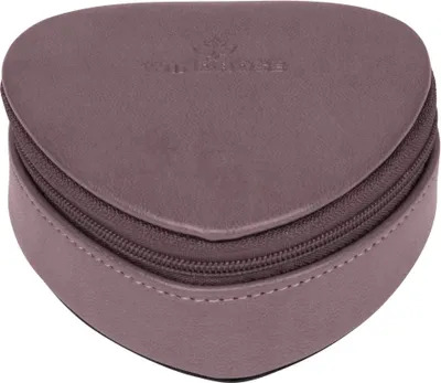Image de WINDROSE boîte à bijoux Merino Moda Herzdose Grey pourpre