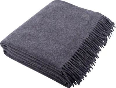 Produktbild von Zoeppritz Woll-Plaid Since 1828 Lambswool Farbe anthracite Größe 140x190