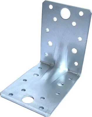 Produktbild von BKshop | Winkelverbinder KP 1 - 90x90x65x2,5mm - verzinkter Stahl - stabil und korrosionsbeständig