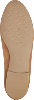 Produktbild von MARCO TOZZI Damen Slipper eleganter Leder Loafer mit Strassbesatz 2-24241-44, Größe:40 EU, Farbe:Beige