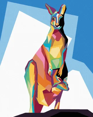 Zdjęcie produktu dla Zuty - Painting by Numbers - COLOURING HALF, 40x50 cm, bez ramy i bez płótna off