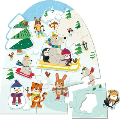 Image de GOULA XXL Casse-tête d'hiver - 18 pièces