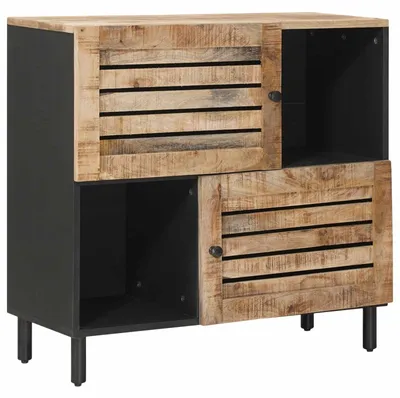 Produktbild von vidaXL Stauraumschränke Braun 80 x 33,5 x 75 cm Massivholz Mango