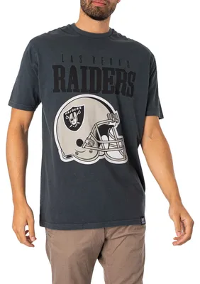Produktbild von Recovered Entspanntes T-Shirt mit NFL Raiders-Helm, Schwarz M