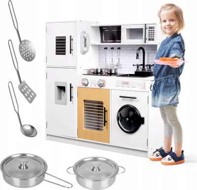 Image de Promis WOODEN CHILDREN'S KITCHEN WITH ACCESSORIES