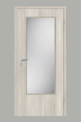 Produktbild von Pertura Zimmertür Yori CPL Lärche Cashmere aufrecht 98,5x198,5 cm Rechts mit Lichtausschnitt G3 (ohne Glas)