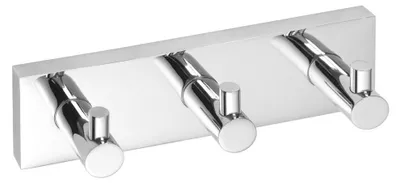 Productafbeelding van Sapho X-SQUARE haak, 3-voudig, chroom