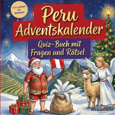 Produktbild von Peru-Adventskalender: Quiz-Buch mit Fragen und Rätsel