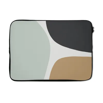 Produktbild von MuchoWow® Laptop Hülle 14 ZollPastell - Minimalismus - Gestaltung Laptoptasche - Laptoptasche - Stoßsicher - Schutzhaube