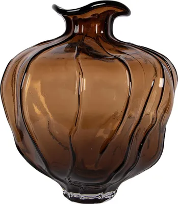 Obrázok produktu pre Clayre & Eef Váza Ø 26x31 cm Hnedé sklo