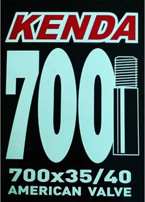 Zdjęcie produktu dla Dętka rowerowa Kenda Schrader 35 Mm przezroczysta 700C / 35-43 przezroczysta 700C