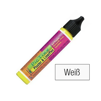 Zdjęcie produktu dla KREUL Pluster & LinerPen Hobby Line "PicTixx", biały