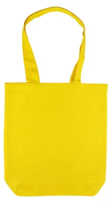 Zdjęcie produktu dla Torba Bawełniana 220G 380X420X10 Poszerzana Z Uszami Bez Nadruku 5Szt Lemon