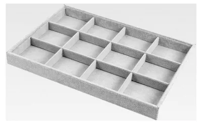 Produktbild von Schmuckorganizer für Ringe und Ohrringe mit Fächern