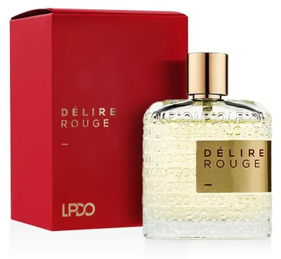 Produktbild von LPDO Delire Rouge, Frauen, 100 ml, Nicht nachfüllbare Flasche, Jasmin, Orange, Safran, Bernstein, Magnolien, Rose, Laubmoose, Holz