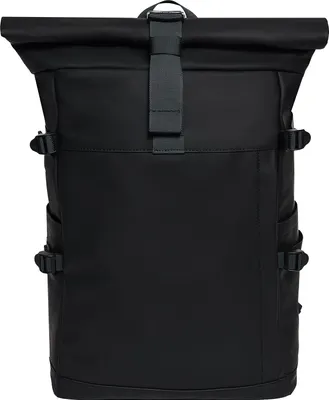 Produktbild von Cityrucksack RollTop Rucksack Freizeitrucksack Herren Damen Wasserabweisend (9058) BLACK