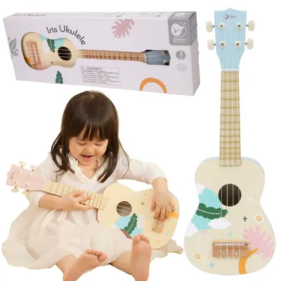 Obrázok produktu pre CLASSIC WORLD drevená modrá gitara ukulele pre deti