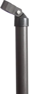 Produktbild von Alberts Strebe | zinkphosphatiert, anthrazit-metallic kunststoffbeschichtet | Länge 1150 mm | Streben-Ø 34 mm | Schellen-Ø 34 mm