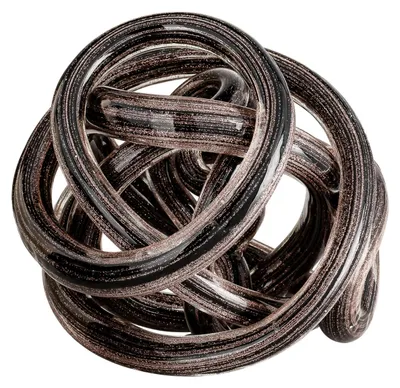 Immagine prodotto di Torre & Tagus, sfera di vetro Orbit, diametro 11,4 cm, colore oro metallizzato e nero
