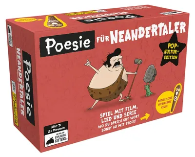 Obrázek produktu pro Poezie pro neandrtálce: Popkultura - vydání DE