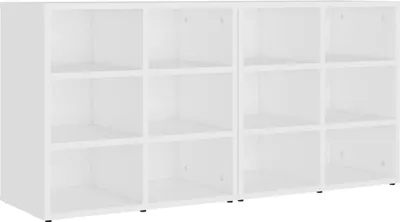 Obrázek produktu pro Botníky 2 ks bílé 52,5 x 30 x 50 cm