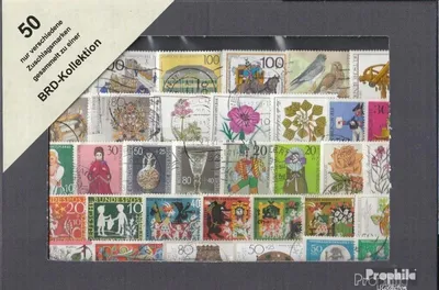 Produktbild von Briefmarken BRD (BR.Deutschland) 50 verschiedene Zuschlagsmarken