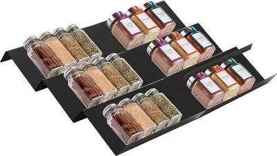 Obrázek produktu pro Bylinková police, 6dílná, nastavitelná, prostorově úsporná, do zásuvek