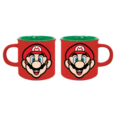 Produktbild von Super Mario - Mario - Tasse Becher Campfire - Ø8,5 H9,5cm