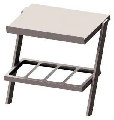 Produktbild von Aufsatzbord m. Besteckausgabe 715x450x700mm